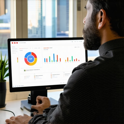 Business owner analyzing local SEO performance in Chicago