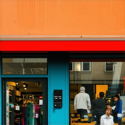 Optimized Chicago Business on Google Maps Busy Chicago storefront displaying high-quality Google Maps profile