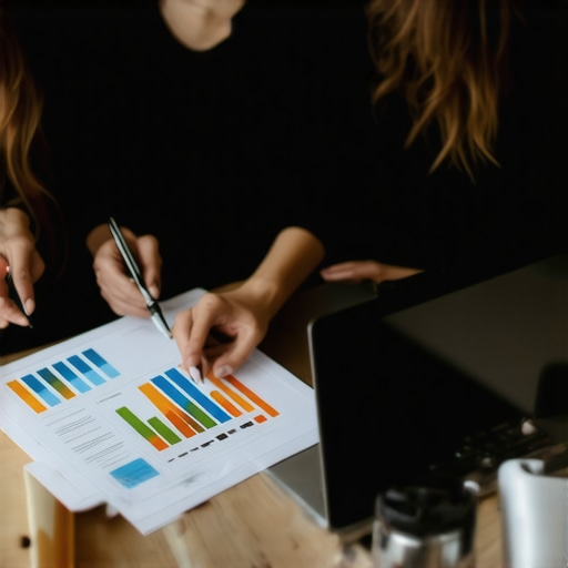 Chicago entrepreneurs analyzing SEO strategies together.