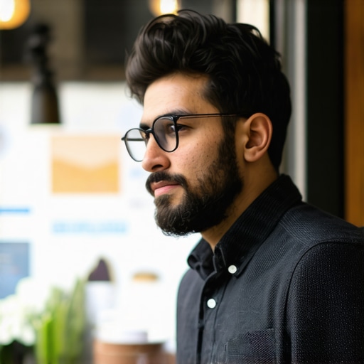 Business owner updating Google Maps profile with local keywords in Chicago