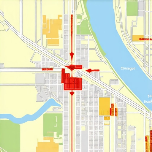 Chicago map illustrating expanded service areas and neighborhoods for local SEO.