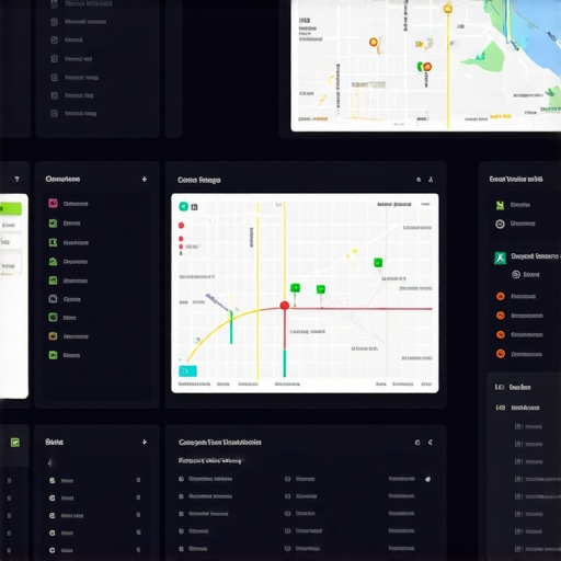 A computer screen showing local SEO analytics tailored for Chicago businesses.