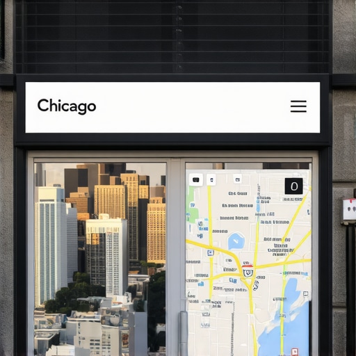 Optimized Chicago Business Profile A well-managed Chicago shop with appealing photos and clear signage in Google Maps