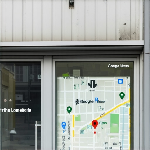 A vibrant Chicago storefront with active Google Maps image showcasing the business exterior during daytime